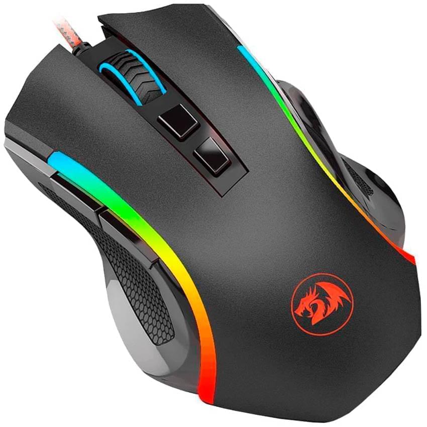 Mouse Redragon Griffin Rgb 7200 Dpi Negro